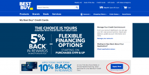 How to Apply For Best Buy Credit Card Online at www.bestbuy.com