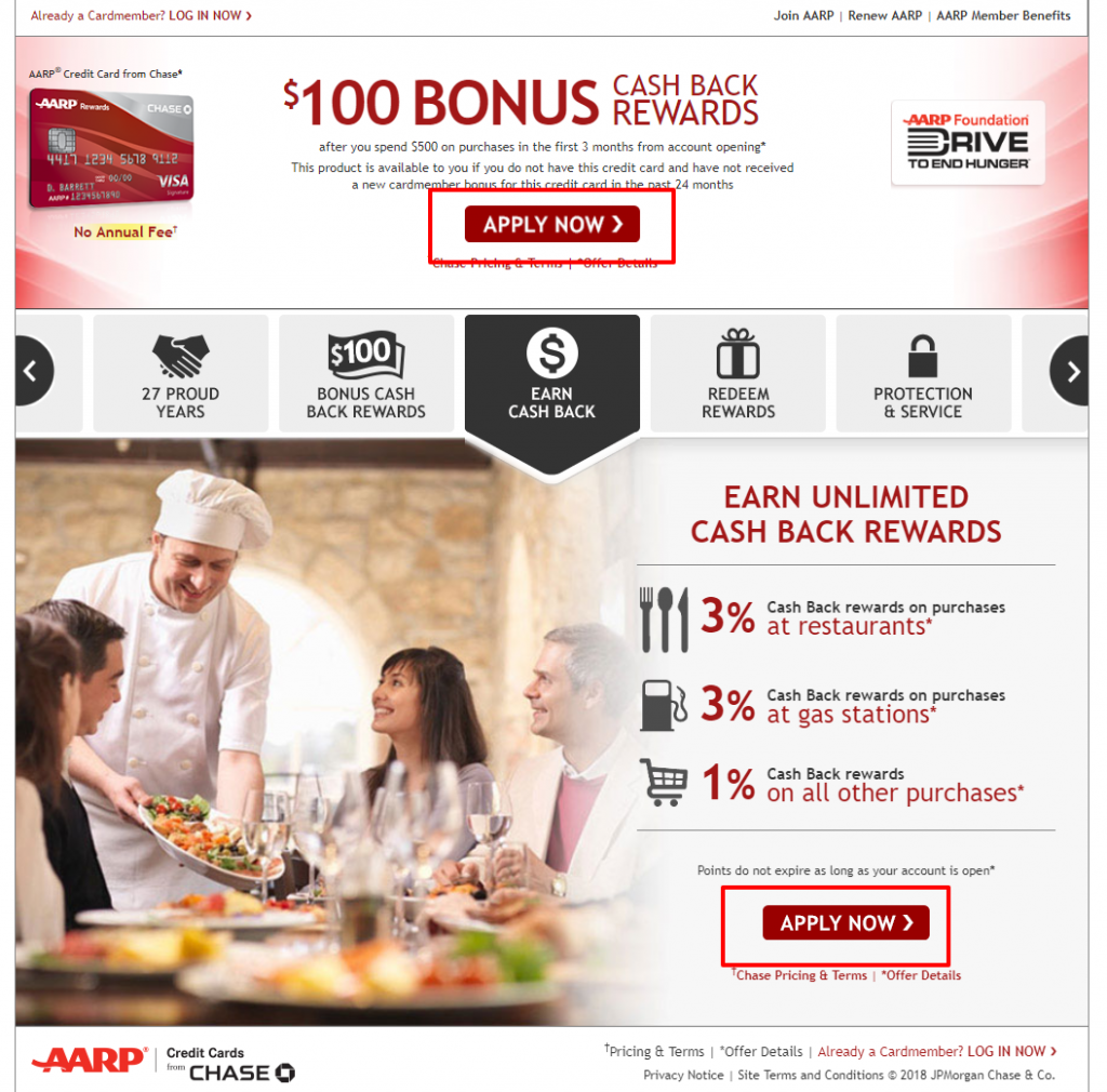 Apply for AARP Credit Card from