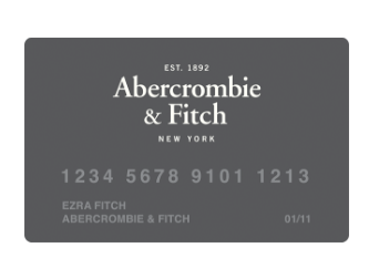 Abercrombie Fitch Credit Card