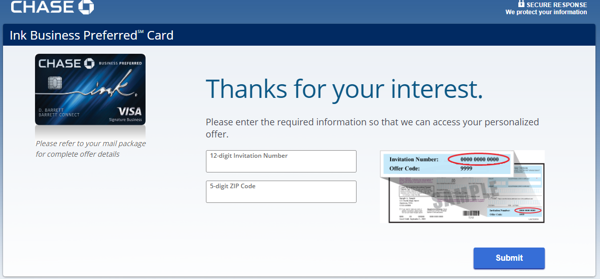 Apply For Chase Ink Business Preferred Card