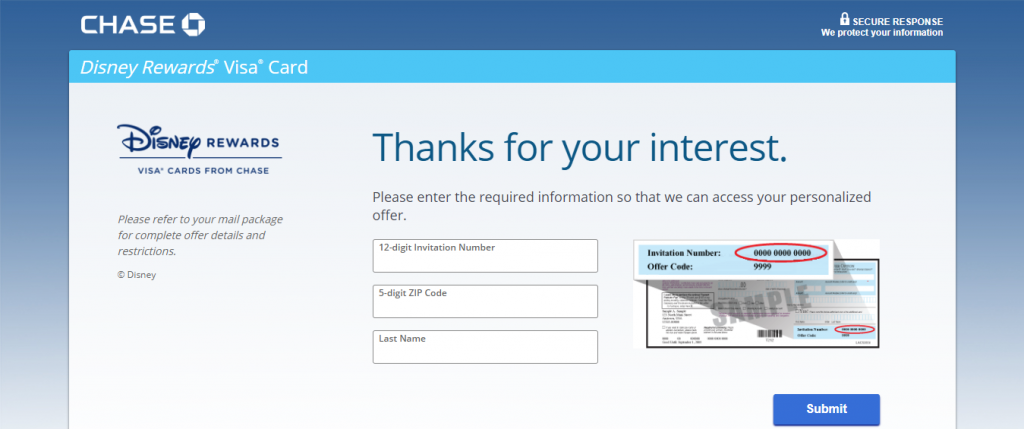Apply for Disney Rewards Visa Credit Card