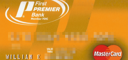 First Premier Bank Credit Card png