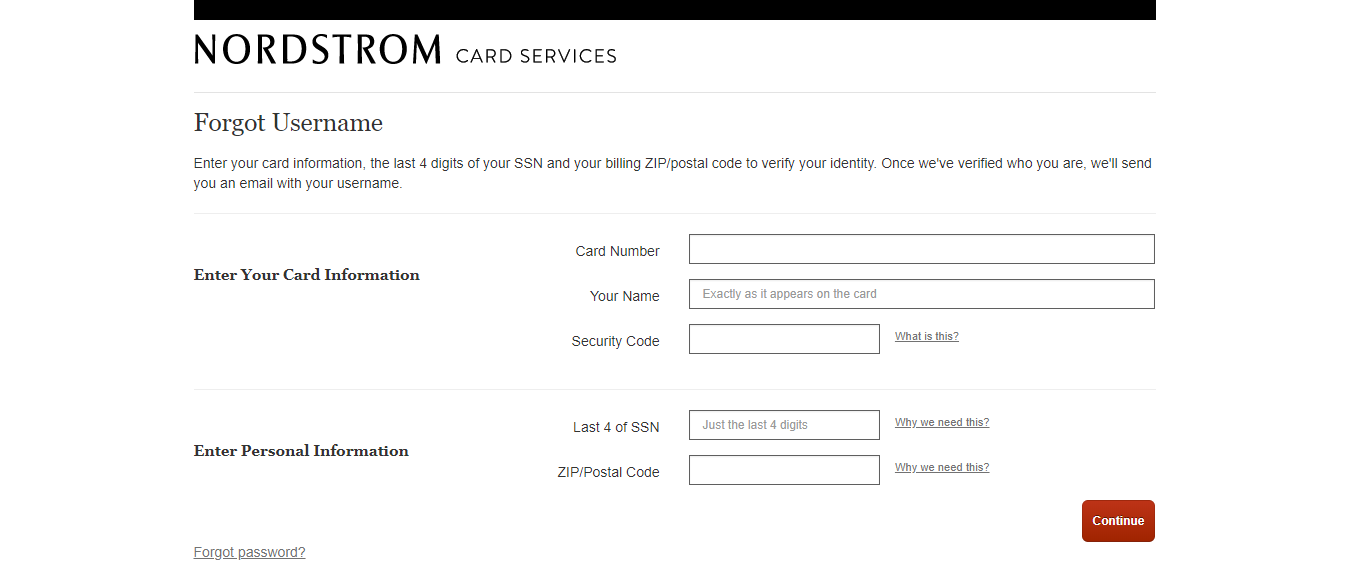 Nordstrom Card Services