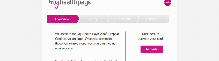 How To Activate My Health Pays Rewards Card PicsHealth