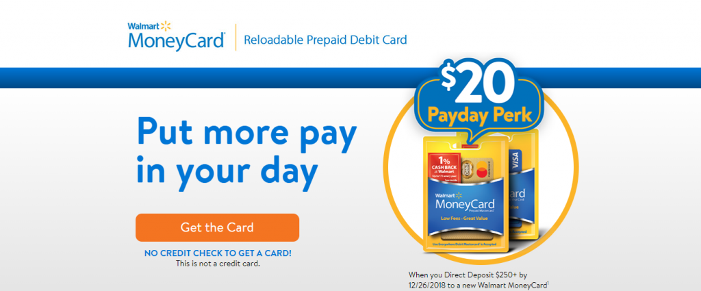 Apply for the Walmart MoneyCard