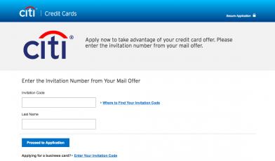 Apply for a credit card Citi com