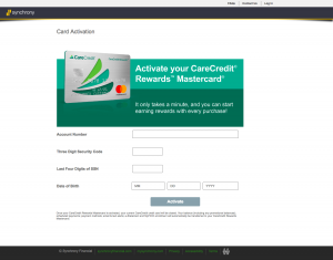 www.carecredit.com/mastercard – CareCredit Mastercard Activation