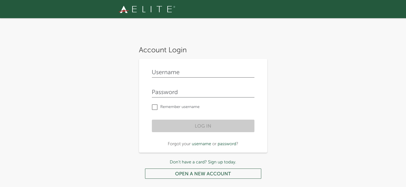 ACE Elite Prepaid Account login