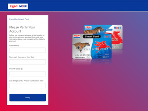 exxon mobil verification creditcardslogin