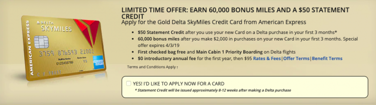 SkyMiles Delta card