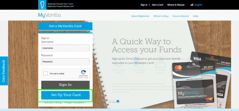 www.myvanillacard.com - How to Get a MyVanilla Prepaid ...