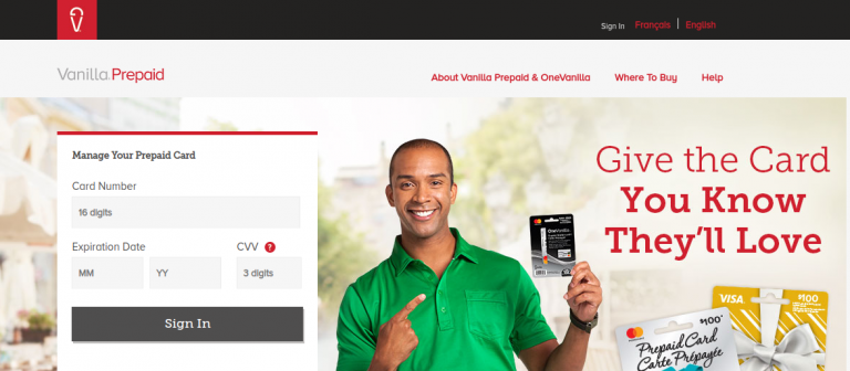 Buy Vanilla Prepaid Card Online