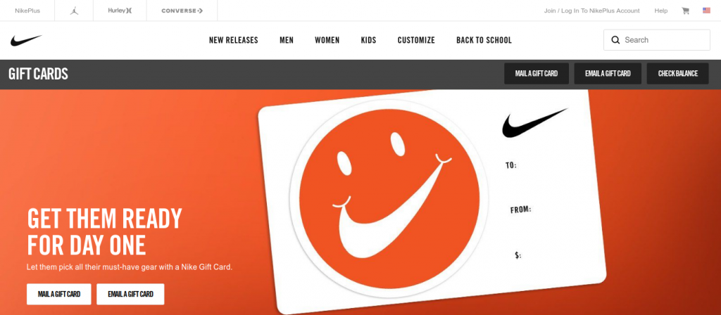 Nike Gift Card Balance Check Online