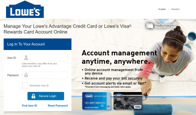 Lowe s Credit Card Logo