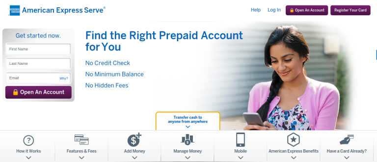 American Express Serve Prepaid Card Account Login Guide