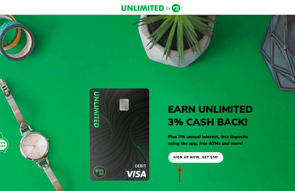 Green Dot Unlimited Cash Back Bank Account Login Guide