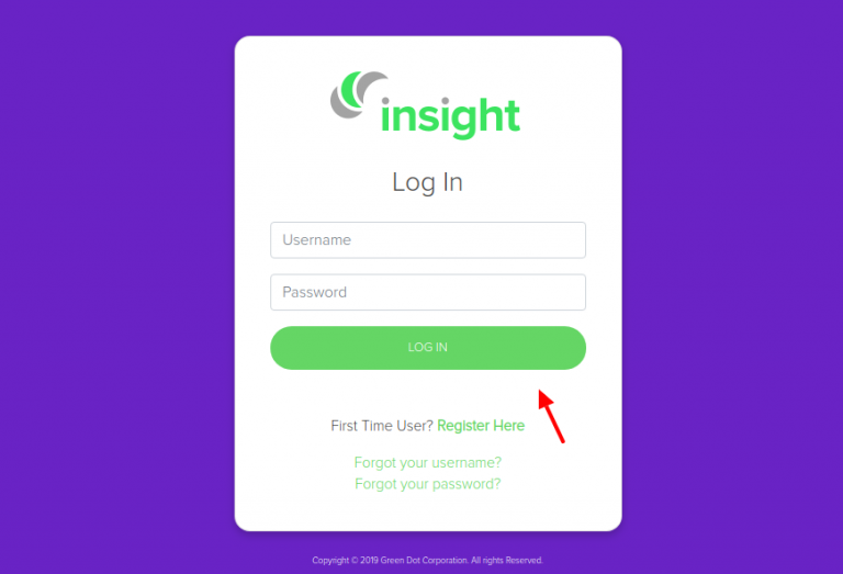 Insight Prepaid Visa Card Account Login Process