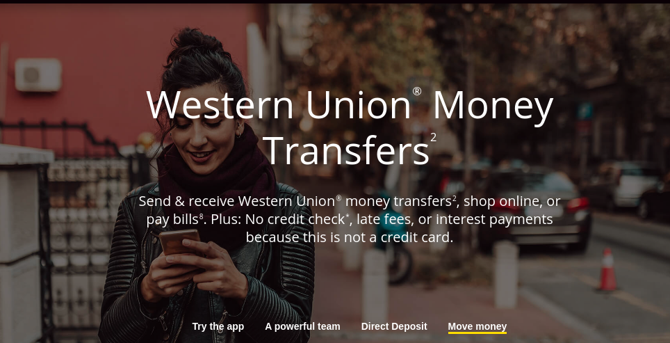 Western Union NetSpend Prepaid Card Logo