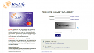 www.login.wirecard.com/biolife – BioLife Prepaid Card Account Login Process