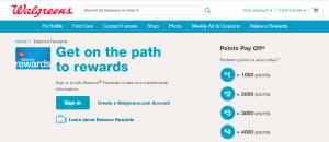 www.walgreens.com/balance – Walgreens Rewards Card Account Login Process