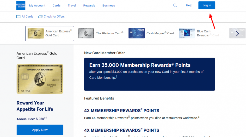 www.americanexpress.com - Apply Your American Express Gold Card Online