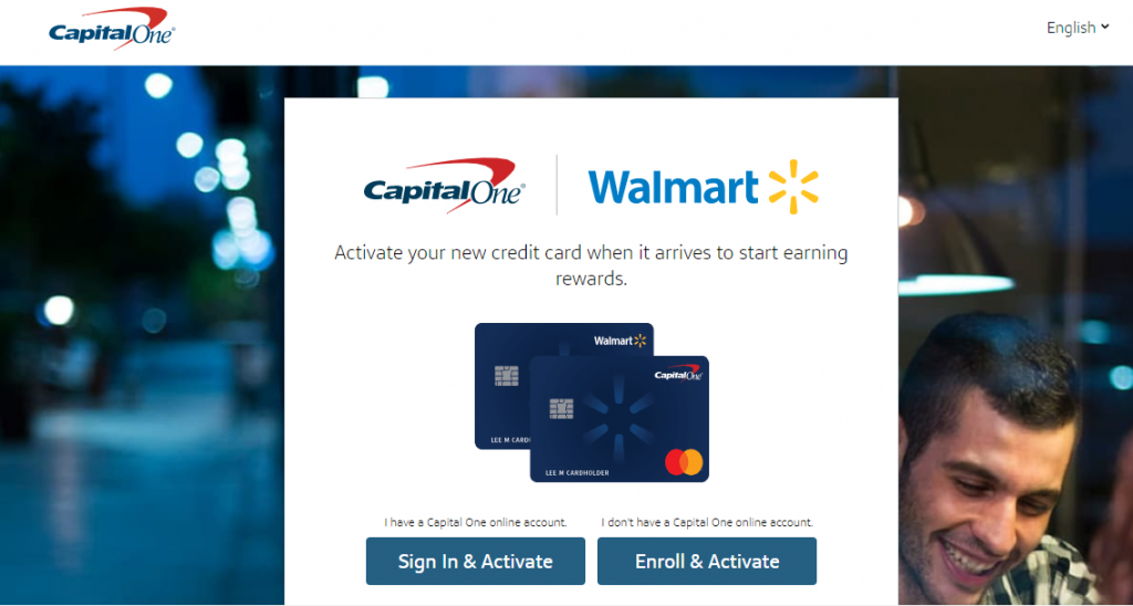 Walmart Capital One Logo