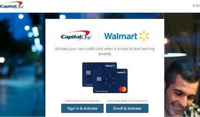 Walmart Capital One Logo