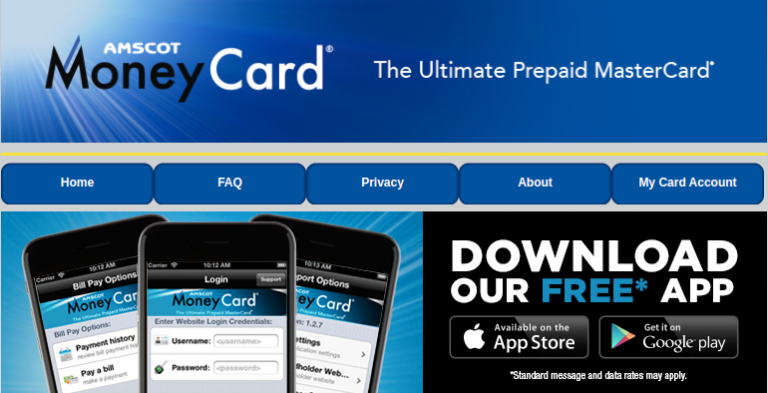 How To Login To Your Amscot Money Card Account