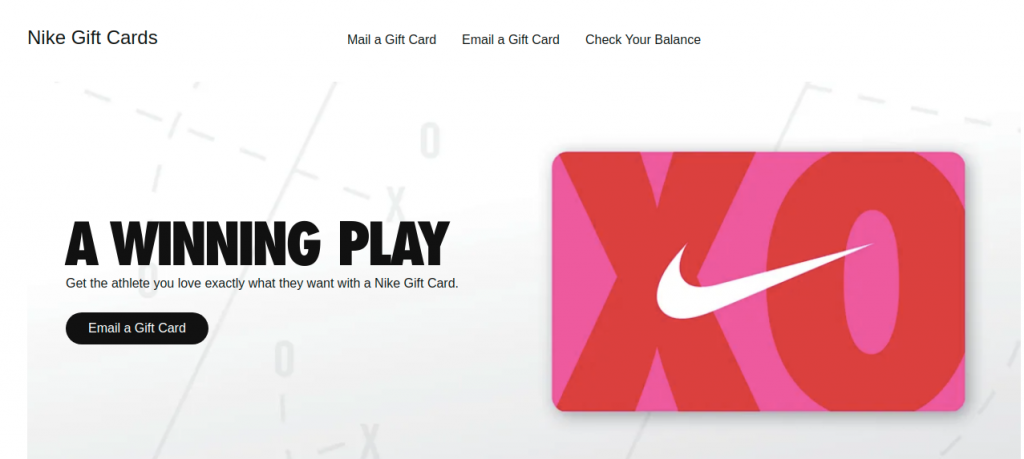 Nike Gift Cards Logo