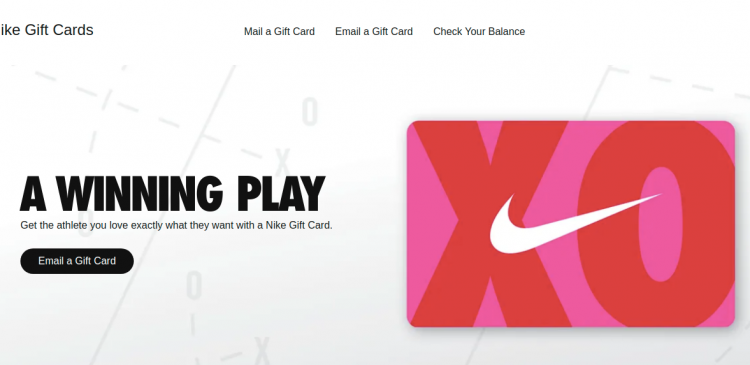 Nike Gift Cards Logo