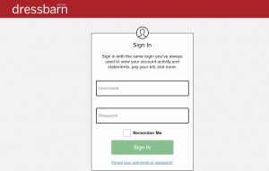 Login To Your Capital One Dressbarn Credit Card Account