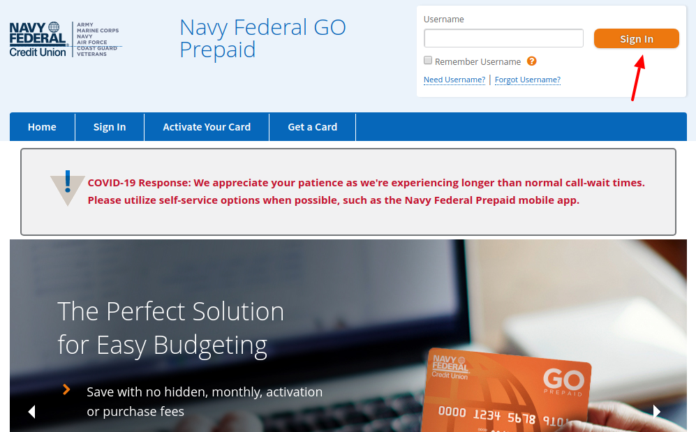 Www navyfederal goprepaid Activate Your Navy Federal Visa GO 