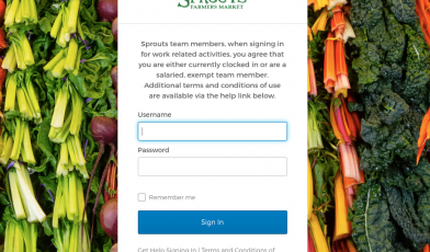 Sprouts Login