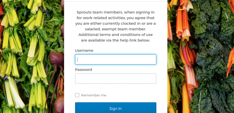Sprouts Login