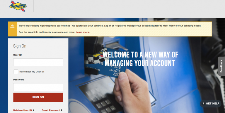 www.sunoco.com/credit-cards – Manage Your Sunoco Citi Credit Card Account
