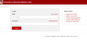 Access To Your University of Wisconsin Account