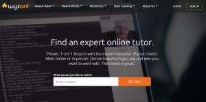 Login To Your Wyzant Online Account