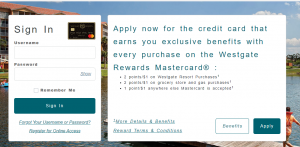 d.comenity.net/westgatecard – Manage Your Westgate Resort MasterCard Account