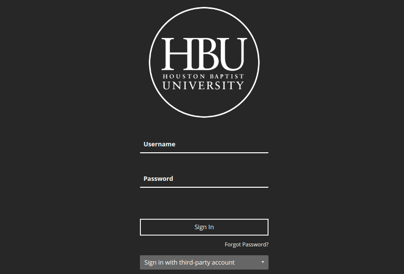 hbu blackboard login