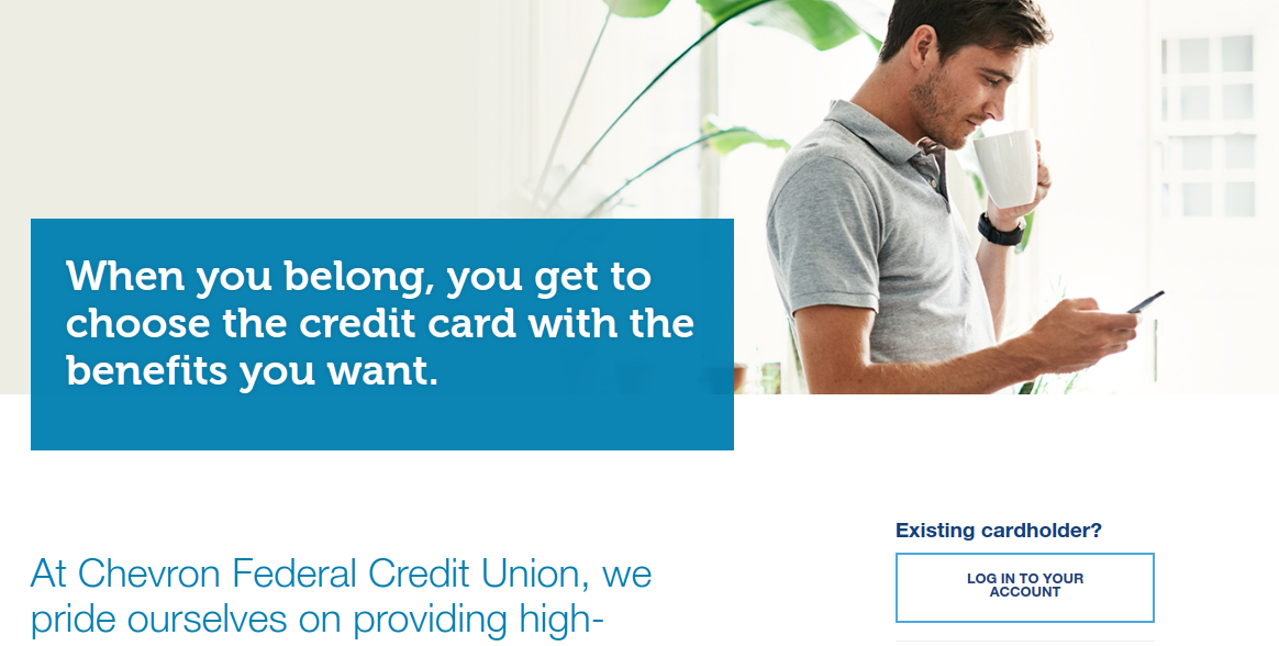 chevron federal credit union credit card login