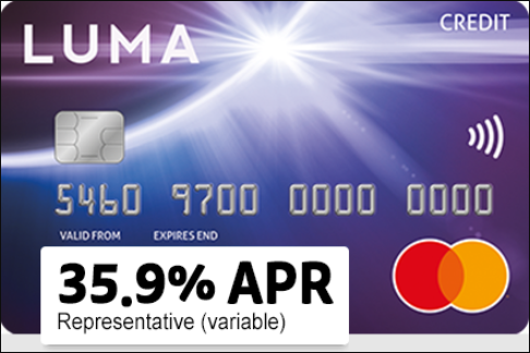 luma card logo