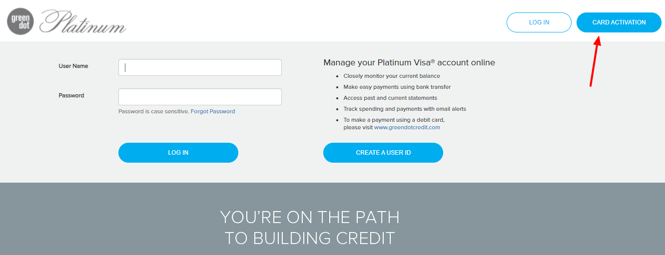 Platinum greendot Green Dot Credit Card Activation Credit Cards 