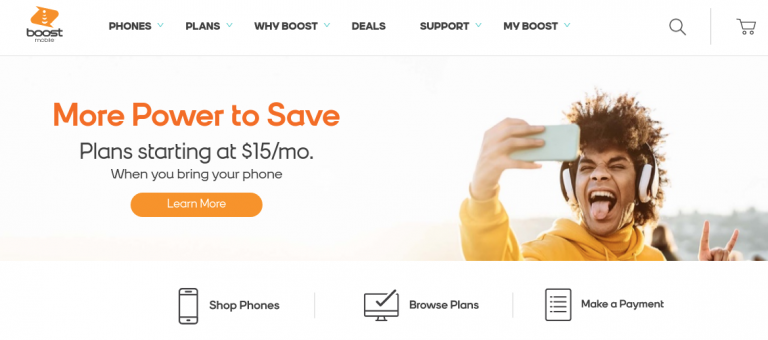 Boost Mobile Login at myaccount.boostmobile.com