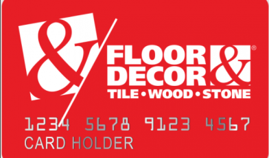 Floor and Decor Credit Card