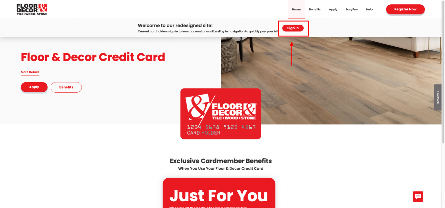 Access Your Floor And Decor Credit Card Login