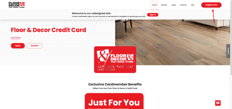 Access Your Floor and Decor Credit Card Login