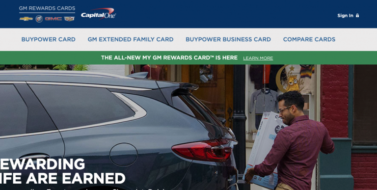 gmcard.com/login – GM Rewards Card Login
