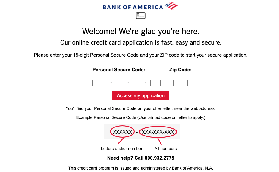 www.bofa.com/mynewcard - Steps to Apply for BankAmericard Credit Card Online