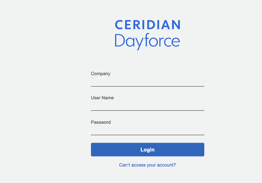 Www dayforcehcm Guide To Access Dayforce Online Account Credit 