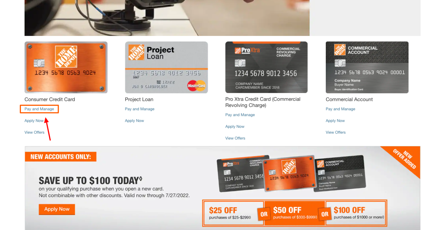 Homedepot Com Applynow Apply Your Home Depot Consumer Credit Card   Home Depot Consumer Card Login 1536x793 